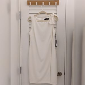 NWT Karl Lagerfeld white pearl dress